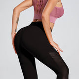 Fitness workout seamless high waist leggings - Sunshine - Squat proof - 3 colors