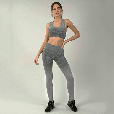 Fitness workout leggings - Horizon grey - Squat proof - High waisted