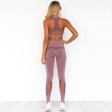 2 piece gym set - Karma - High waist leggings + top - 3 colors