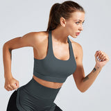 Fitness workout cropped top - Armour - Shockproof - 5 colors