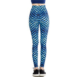Fitness workout leggings - Blue label - High waist