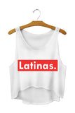 Fitness tank - Latinas - Quick dry - Crop
