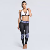 Fitness workout seamless leggings - Kaleydo - Squat proof - High waisted - S/XXXL