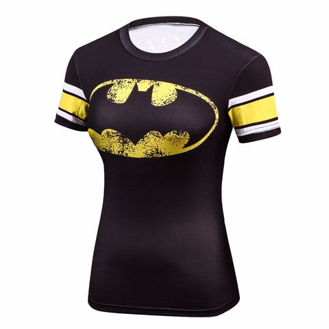 Fitness compression T-shirt - Batgirl