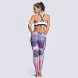 Fitness workout seamless leggings - Universe  - Squat proof - High waisted - S/XXXL