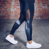 Fitness workout leggings -  Camo gray - squatproof - High waist