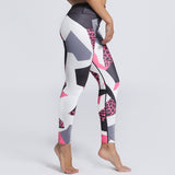 Fitness workout seamless leggings- Leopard pink - Squat proof  - S/XXXL