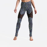 Fitness workout leggings - Compact mesh - Squat proof - High waist - XS/XL