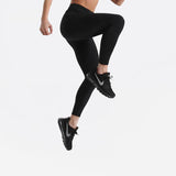 Fitness workout leggings - Shadow black - Squat proof - High waist - XS/XL