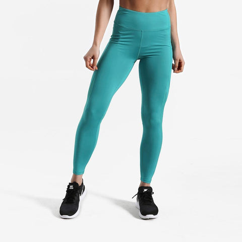 Fitness workout leggings with pockets - Torque aquamarine - Squat