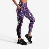 Fitness workout leggings with pockets - Flow - Squat proof - High waisted - XS/XL