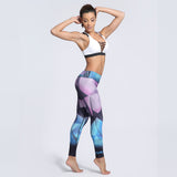 Fitness workout seamless leggings - Wave - Squat proof - High waisted - S/XXXL