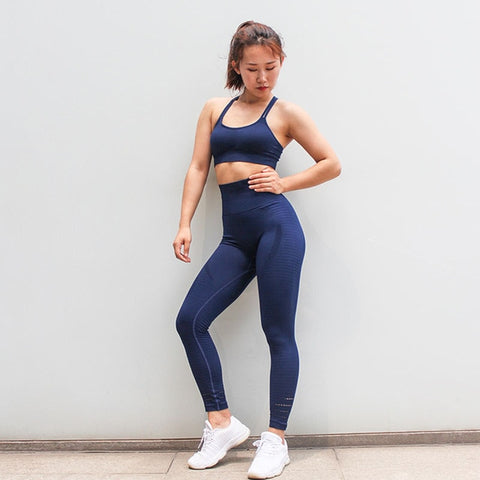 Fitness set - leggings + top - Obsession - Squat proof - High waist - 4 –  Squat or Not